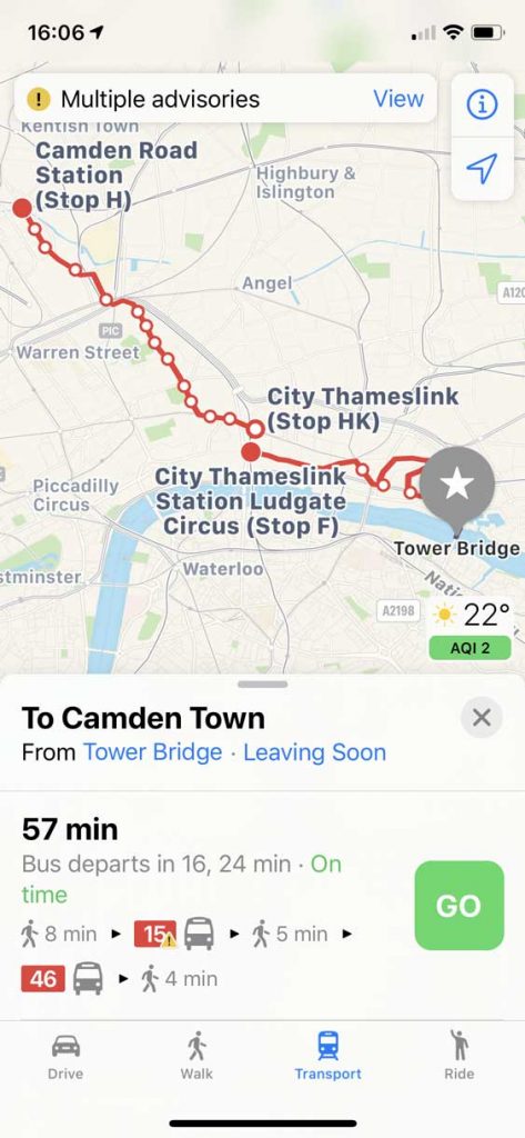 Autobús-Londres
