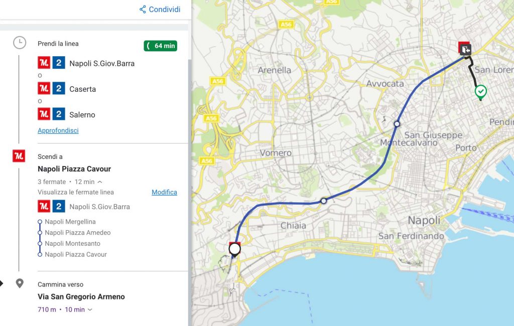 naples free walking tour