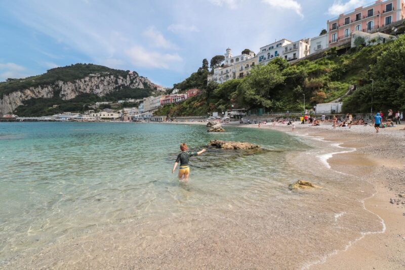 las mejores playas de capri