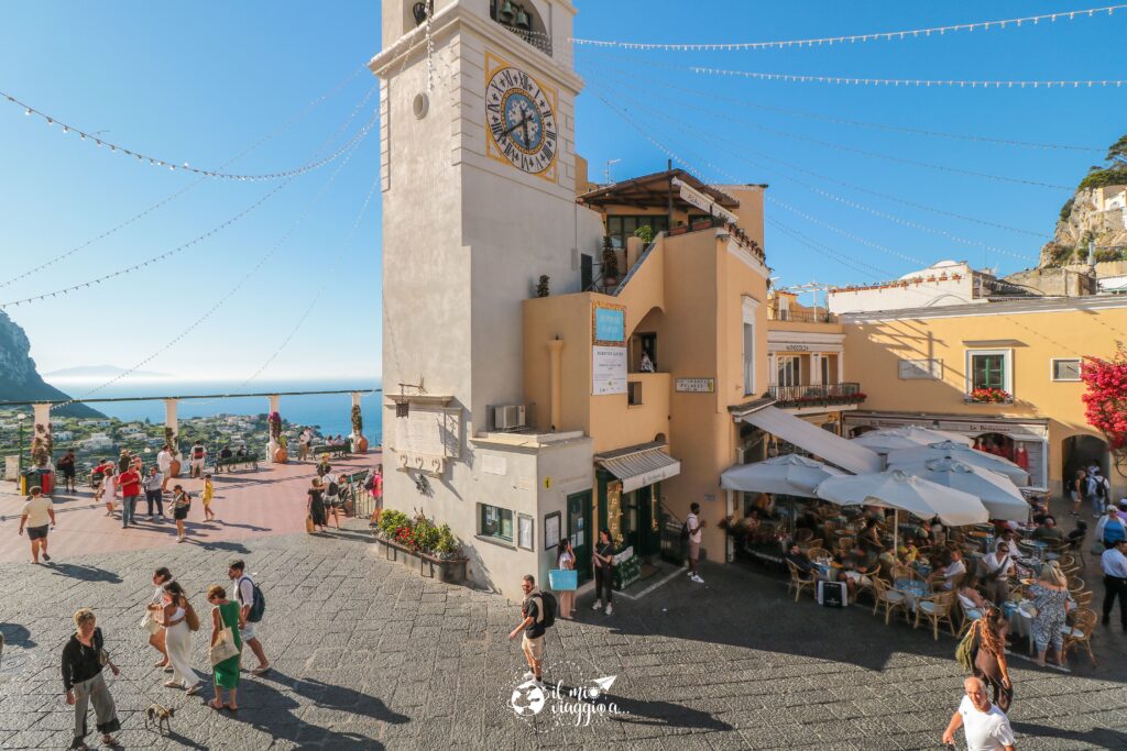 la piazzetta capri island