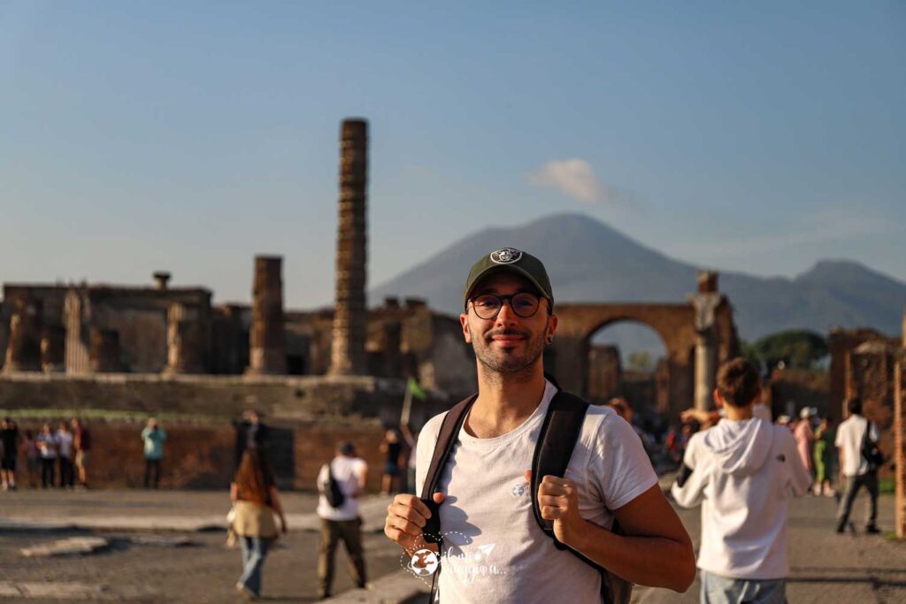vesuvius view from pompei