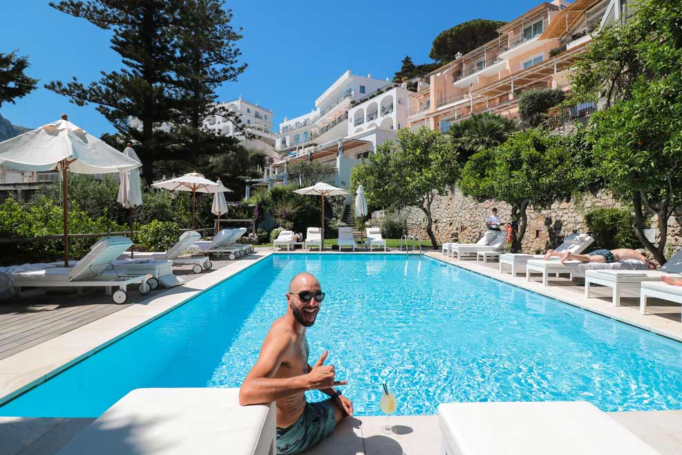 capri five star luxury hotel