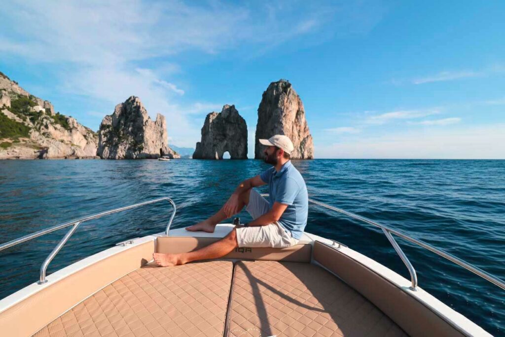 private boat tour from sorrento to capri