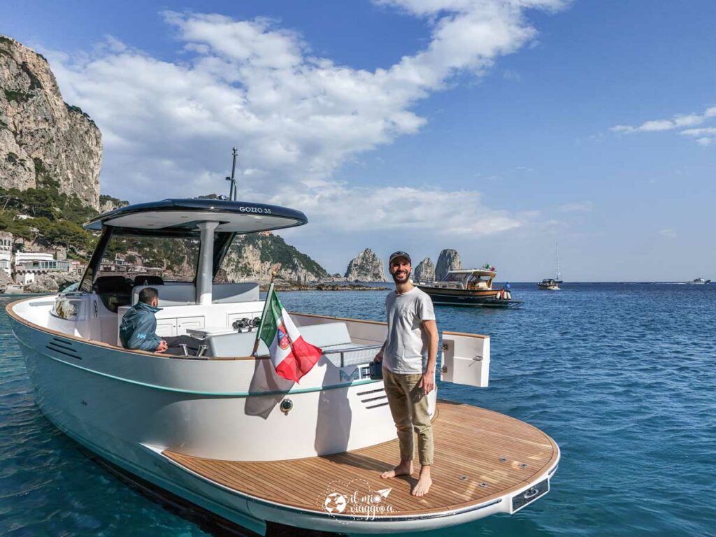 capri private boat tour from sorrento